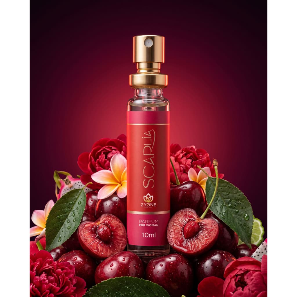 Perfume Feminino Zyone Scarlia | Oriental Floral | Alta Fixação | Matéria-Prima Importada