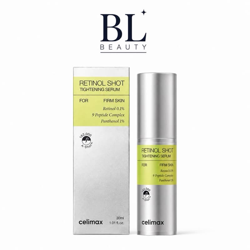 Celimax Sérum Vita A Retinol Shot 30ml Coreano | Retinol Facial | Refina Poros, Anti-idade, Sem Fragrância | Original