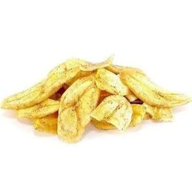 Chips de Banana Salgada com Lemon Pepper a Granel Snack Crocante Petisco Saudável