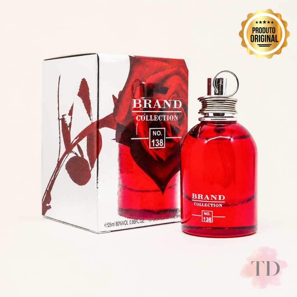 Perfume Feminino Importado Brand Collection N°138 Miniatura 25ml- EDP