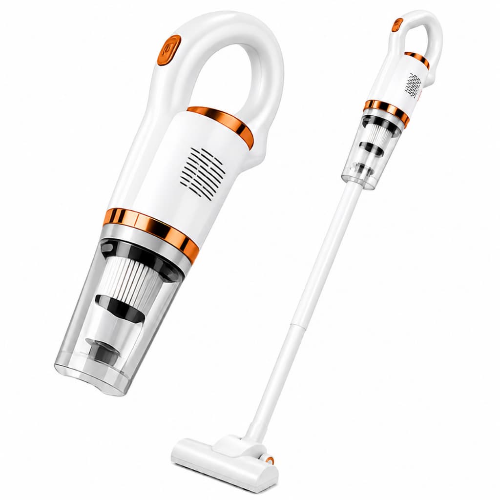 Aspirador de Pó Vertical 2 em 1 Sem Fio – Aspirador Portátil para Casa, Sofá, Tapetes e Pisos