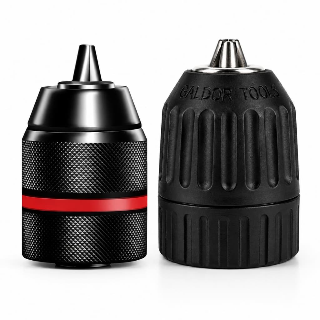 Cabeça de Mandril Aperto Rapido  Para Furadeira E Parafusadeira 3/8 10mm 24unf Profissional
