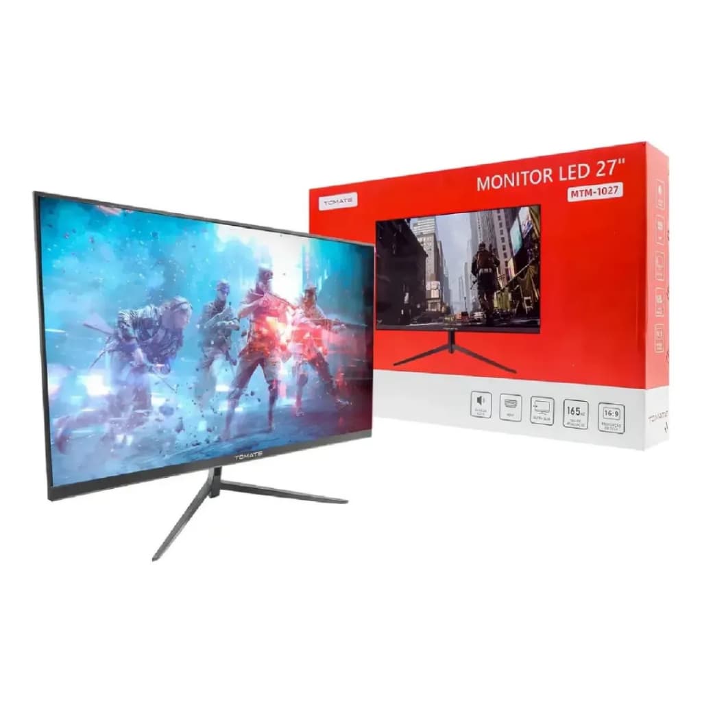 Monitor LED Pc Gamer Led 27 Polegadas 180hz Hdmi Full Hd Bivolt 110-230V Ultra Slim