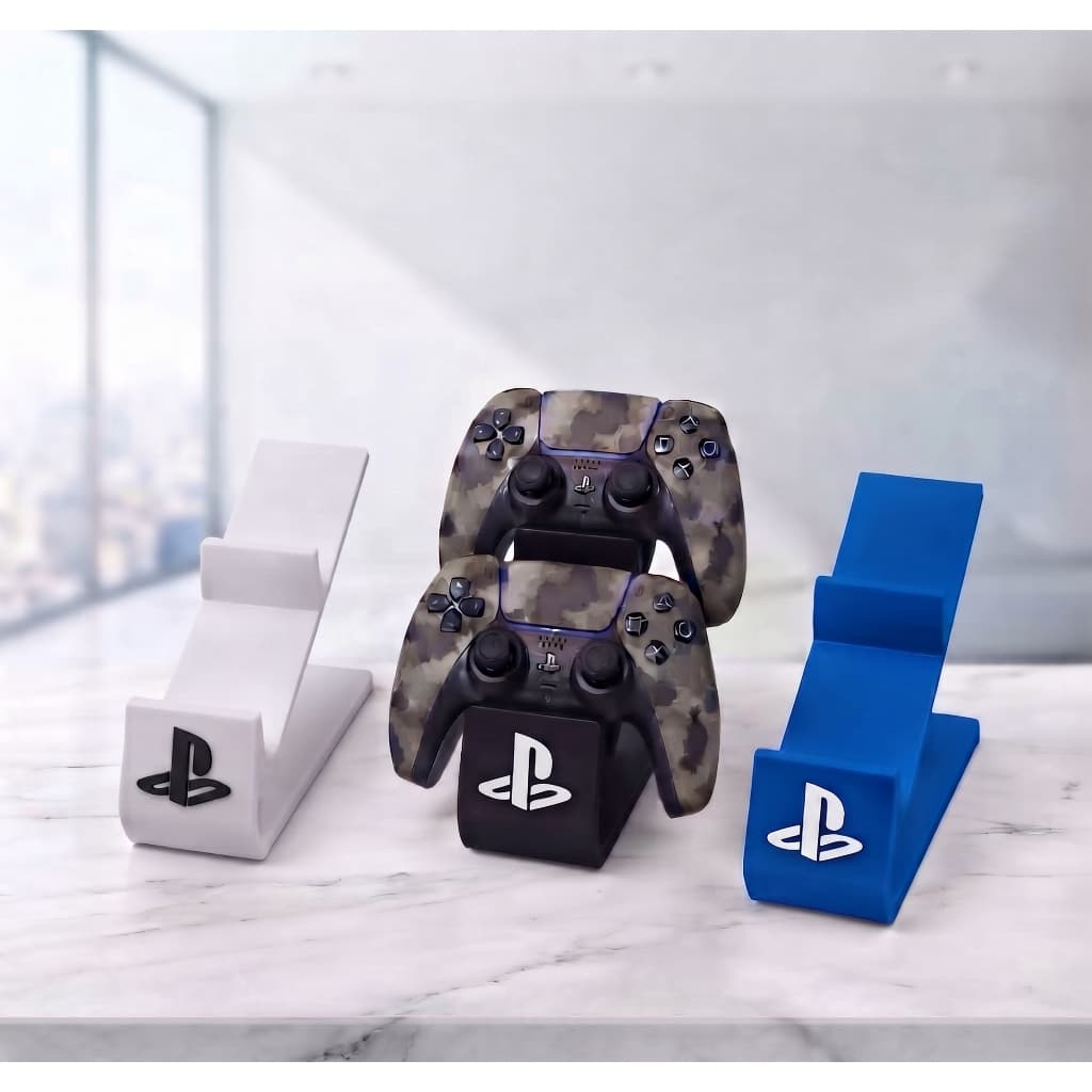 Suporte Controle PS5 PS4 Gamer | Organizador Porta Controle de Videogame | Compacto, Moderno e Resistente