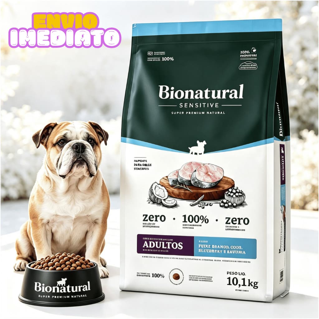 Ração p/cachorro 2,5KG / 10,1KG  Adulto porte pequeno Sensitive sabor Peixe SuperPremium