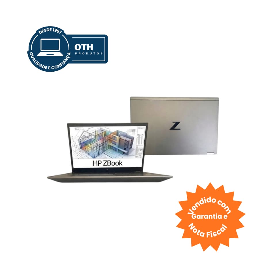 Notebook HP ZBook Fury 15 G8 , Tela 15.6", Intel Core i7 11° geração, 64GB SSD-1TB + RTX A2000 4GB