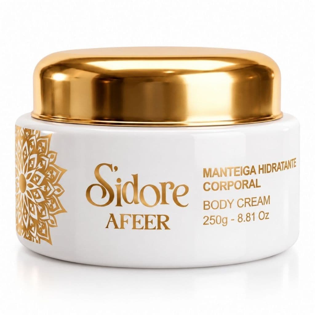 Manteiga Corporal Sidore Afeer 250g Creme Hidratante Corporal Perfumado