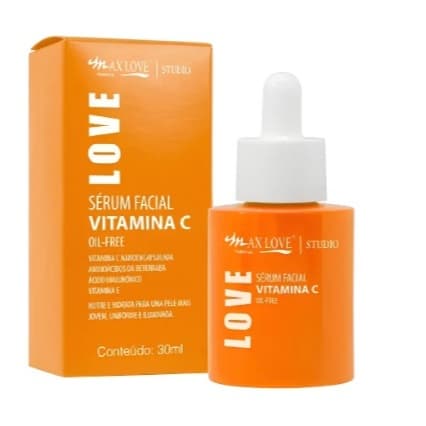 Sérum Facial Vitamina C- Max Love 30ml – Cotém 1 unidade