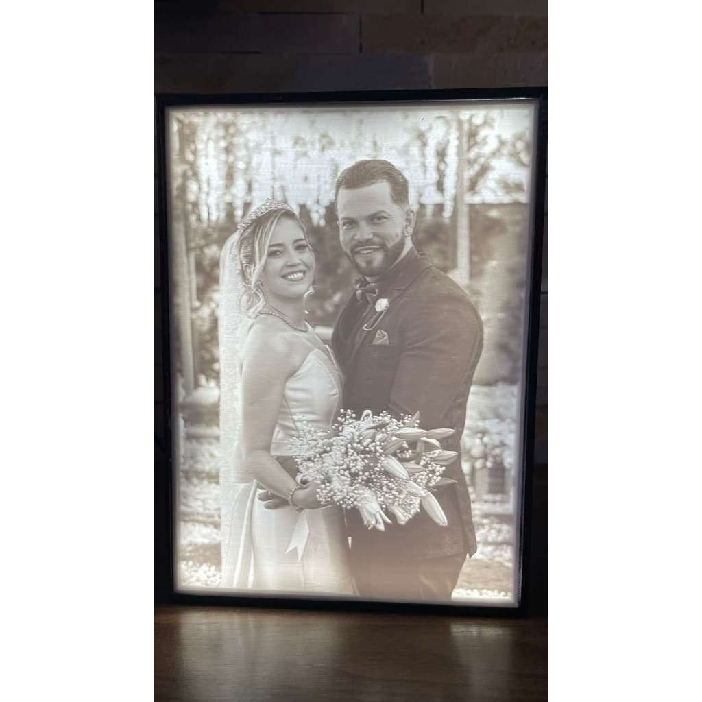 Foto Luminária Led Personalizada - Lembrancinha Personalizada - Presente Personalizado - Fotografia - Luminária Em Led