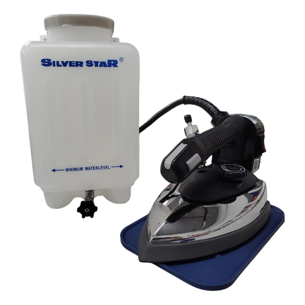 Ferro de Passar a Vapor Profissional Silver Star 94A/9AL 1200W/1300W Confecção