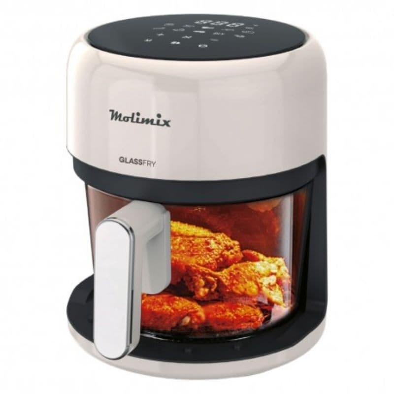 Air Fryer 3,7L 1200W Fritadeira Sem Óleo com Timer e Controle 220V