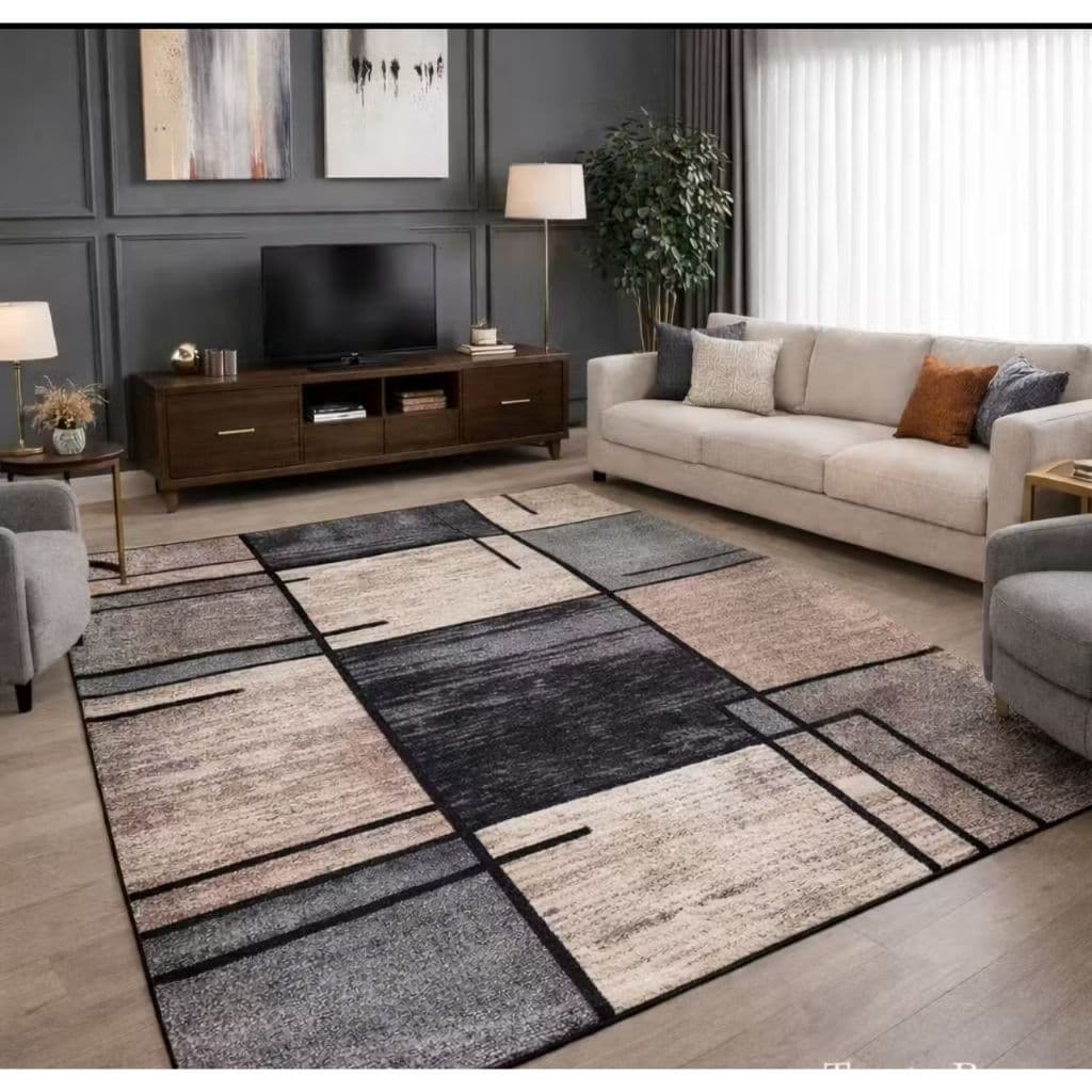 Tapete 1,00x1,50 Antiderrapante – Para Sala, Quarto e Corredor | Macio e Durável casa, enxoval