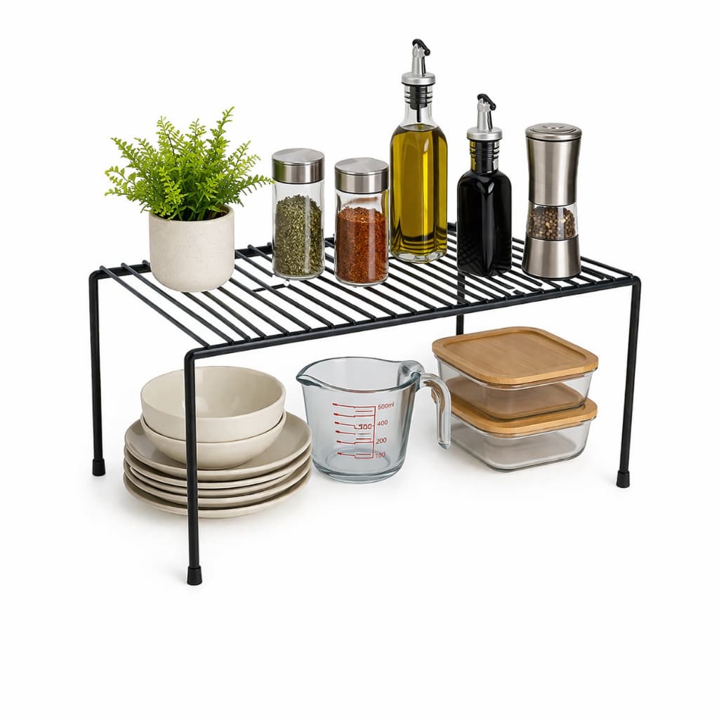 Rack Organizador de Cozinha Prateleira Armário Multiuso 40cm