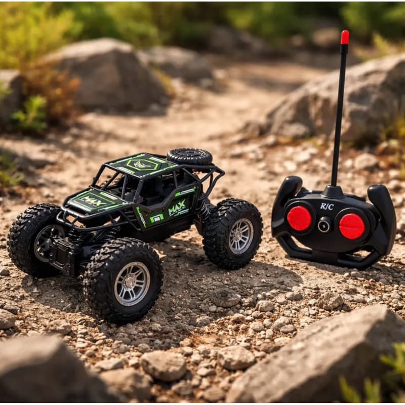 Carrinho Controle Remoto Off Road 4x4 - Bateria Recarregável e Velocidade de 10 km/h