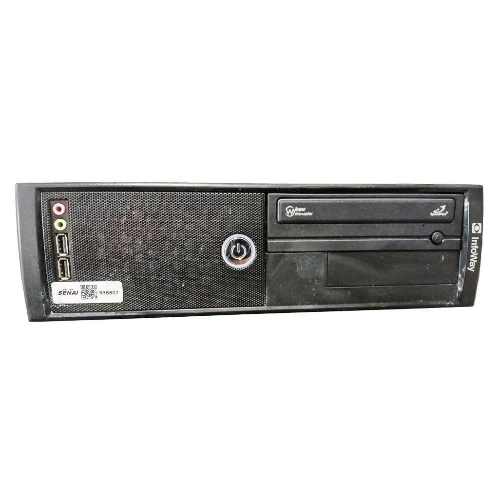 COMPUTADOR DESKTOP ITAUTEC INFOWAY SM3322 AMD ATHLOM II X2 240 2.8GHZ 4GB RAM NS 400006260012