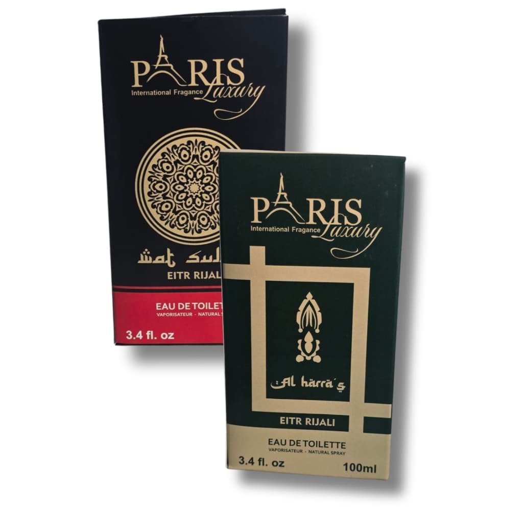 Kit 2 Perfumes Arabe Masculino referencia importada Colonia