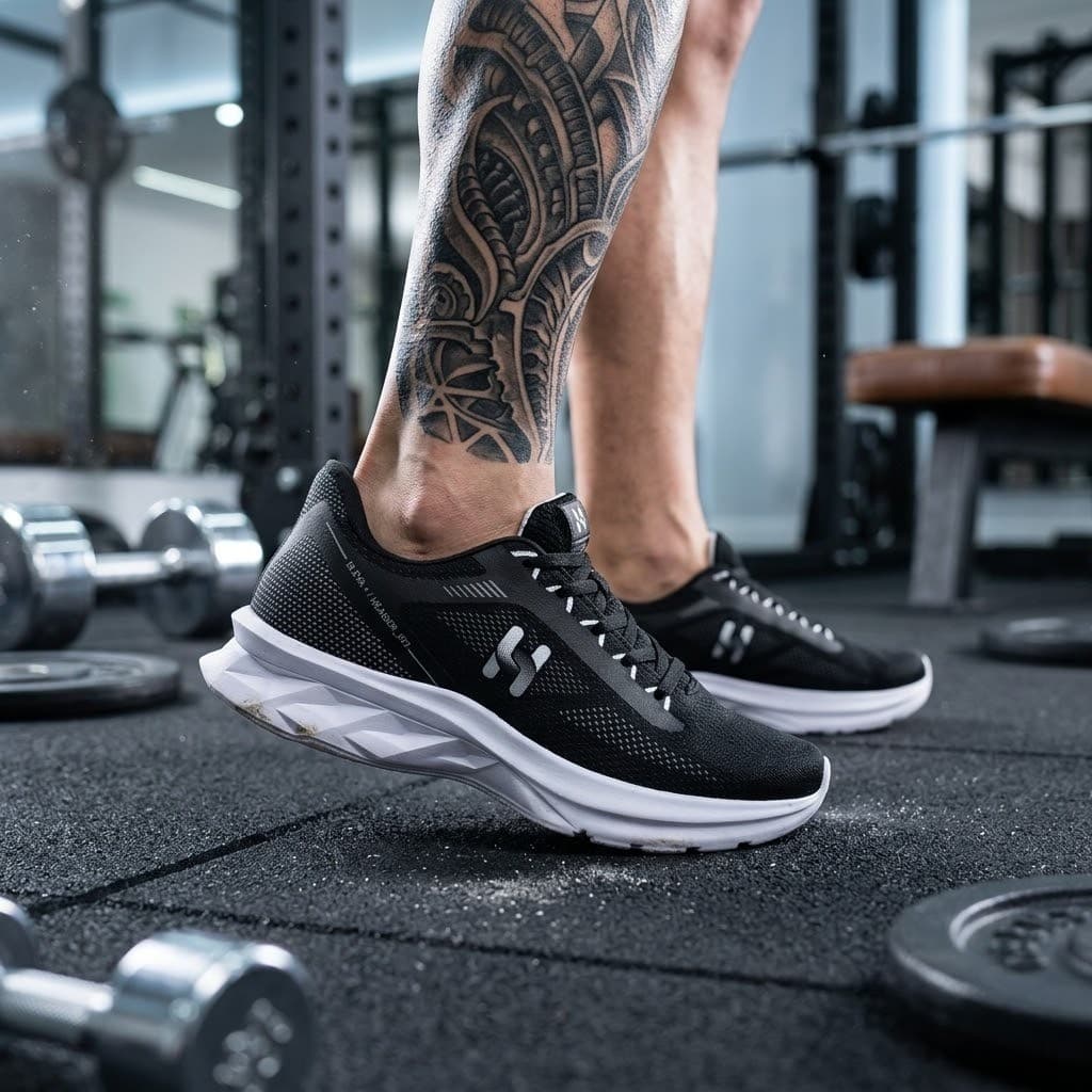 Tênis Masculino Running Academia Esportivo Corrida Caminhada Anti Impacto Respirável Macio Palmilha Confort
