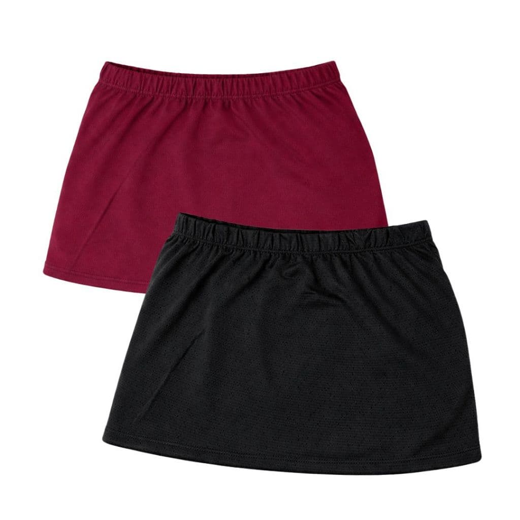 kit 2 saia dry poliester academia sobreposicao cobre legging feminino treino moda fitness funcional roupa academia