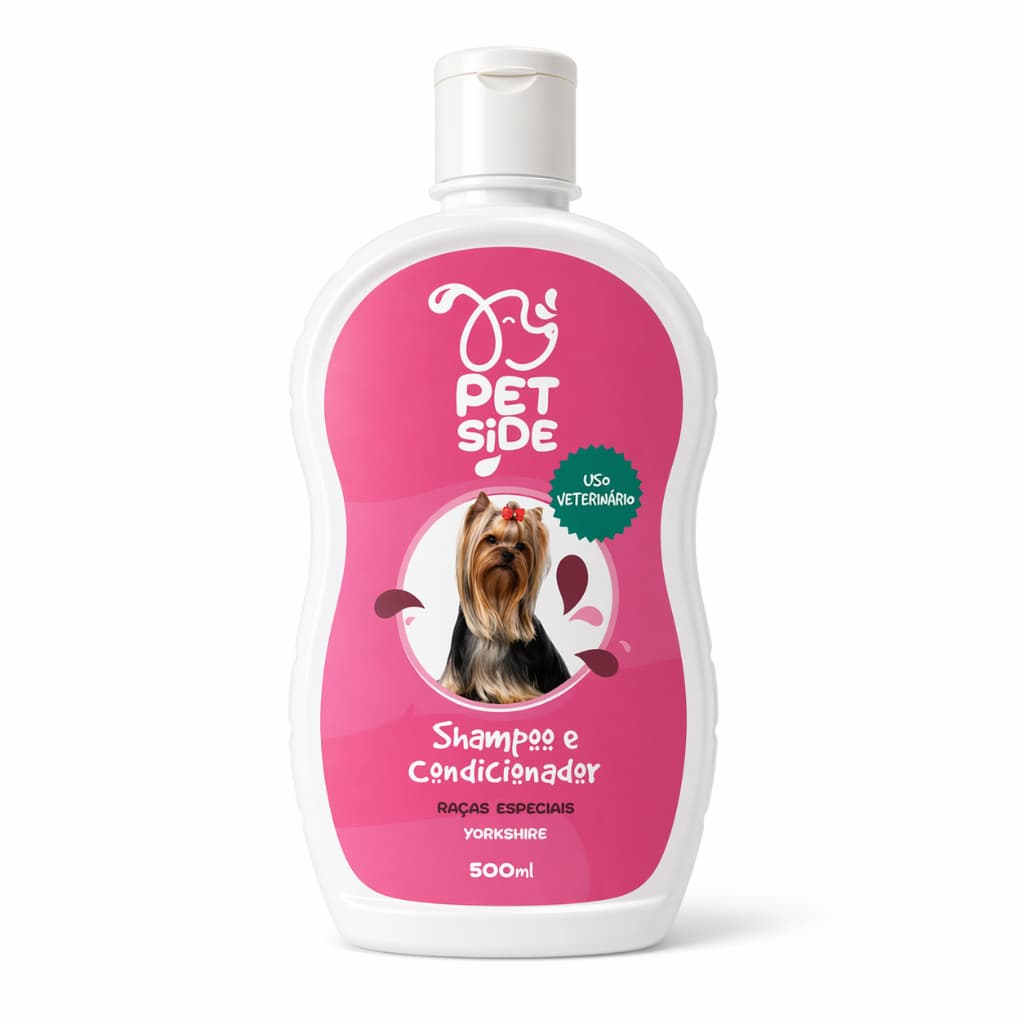 Shampoo & Condicionador para Yorkshire - Banho Perfumado Premium