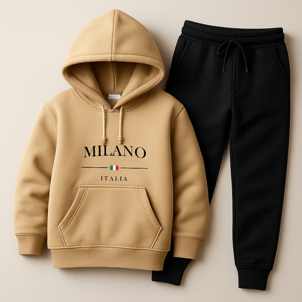 Conjunto Moletom Calça Criança Menino Menina Milano