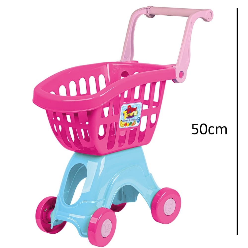 Carrinho De Compras Play Time Cheff - Cotiplás