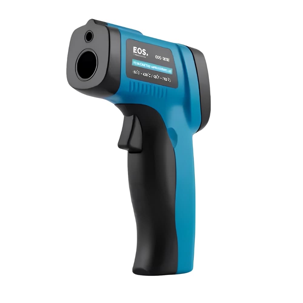 Termômetro Digital Infravermelho Com Mira Laser -50°C a 420°C Profissional EOS Alta Precisão