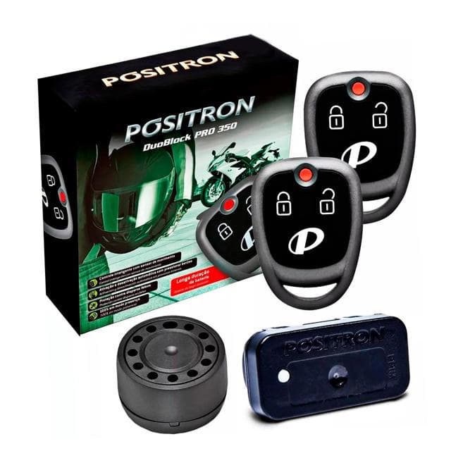 Alarme Moto Positron G8 Pro 350 Universal Sensor Presença