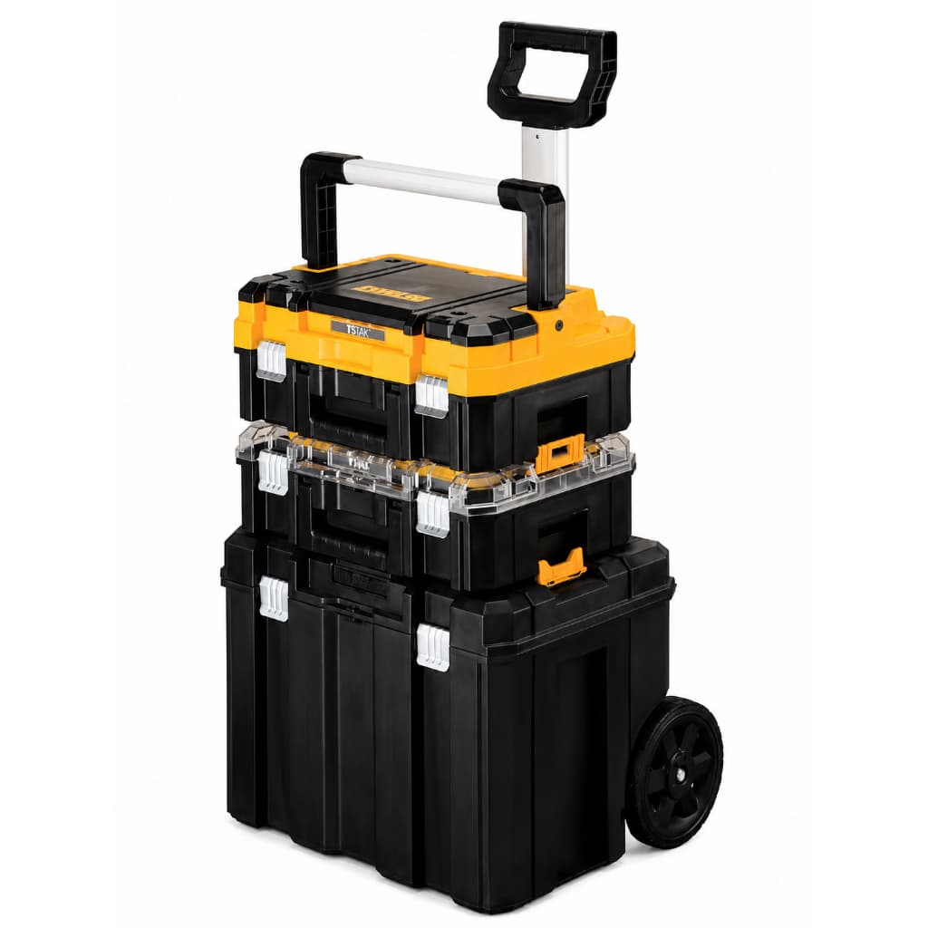Caixa De Ferramentas Modular Dewalt Torre Móvel 3 Em 1 DWST60404