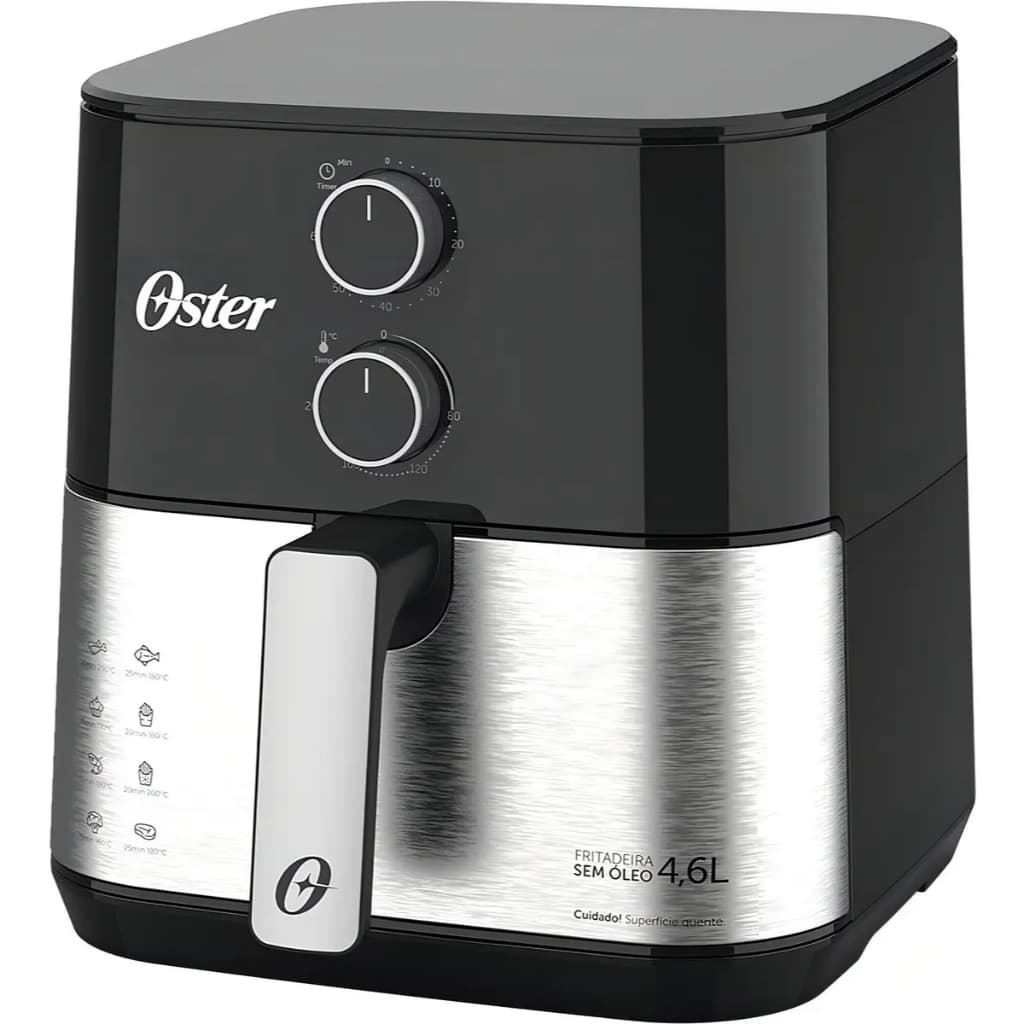 Fritadeira Sem Óleo Ofrt520 4,6 Litros Oster 110v