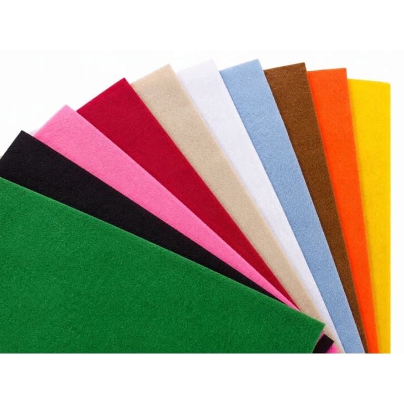 Retalho de feltro  - 10 cores sortidas 16x25 para artesanato Diy e patchwork