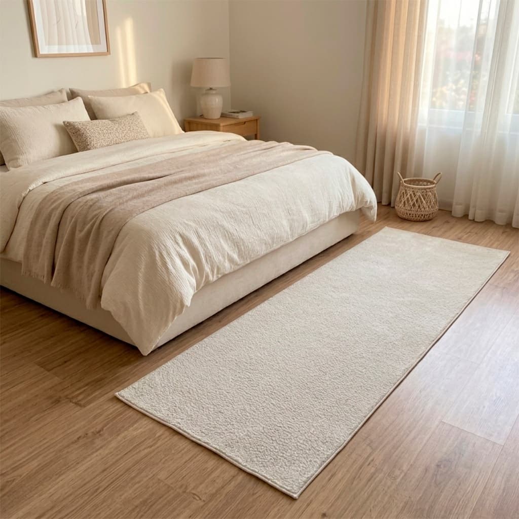 Tapete Avulso Passadeira Quarto Sala Pêlo Baixo Antiderrapante Vip Class 66X180cm - Jolitex