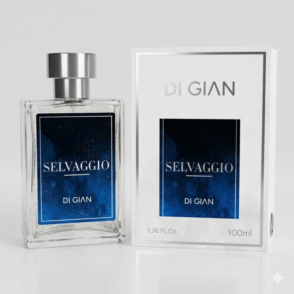 Perfume Selvaggio Di Gian Masculino 100ml Eau de Parfum Similar Importado Alta Fixação Sedutor
