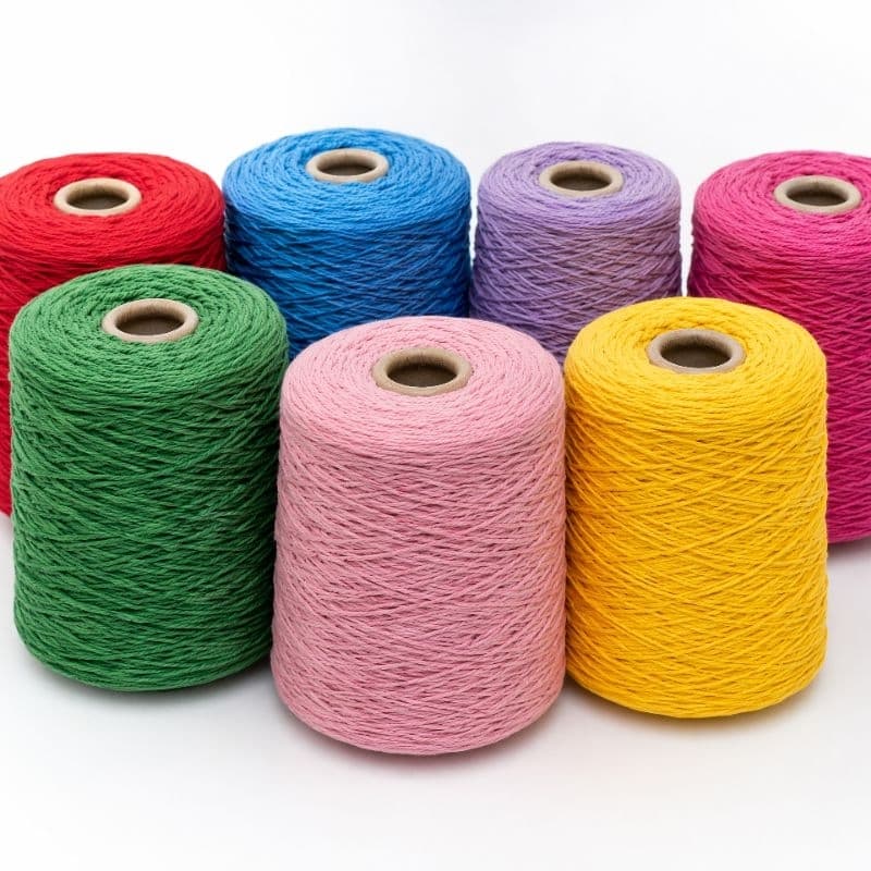 Barbante Colorido 1kg Fio 6 - Ideal para Crochê, Tricô, Macramê - Alta Qualidade Artesanato Crochetka - Melhor Preço