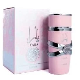 Perfume Feminino Yara Arabe 100ml com Fixação Prolongada em Vidro Importado