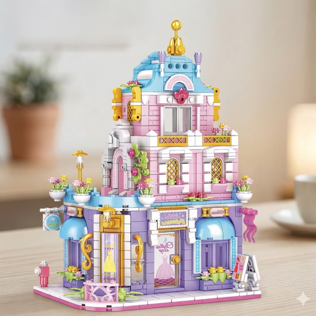 Blocos de Montar Estilo Lego Brinquedo Educativo Adultos Crianças Presente Criativo