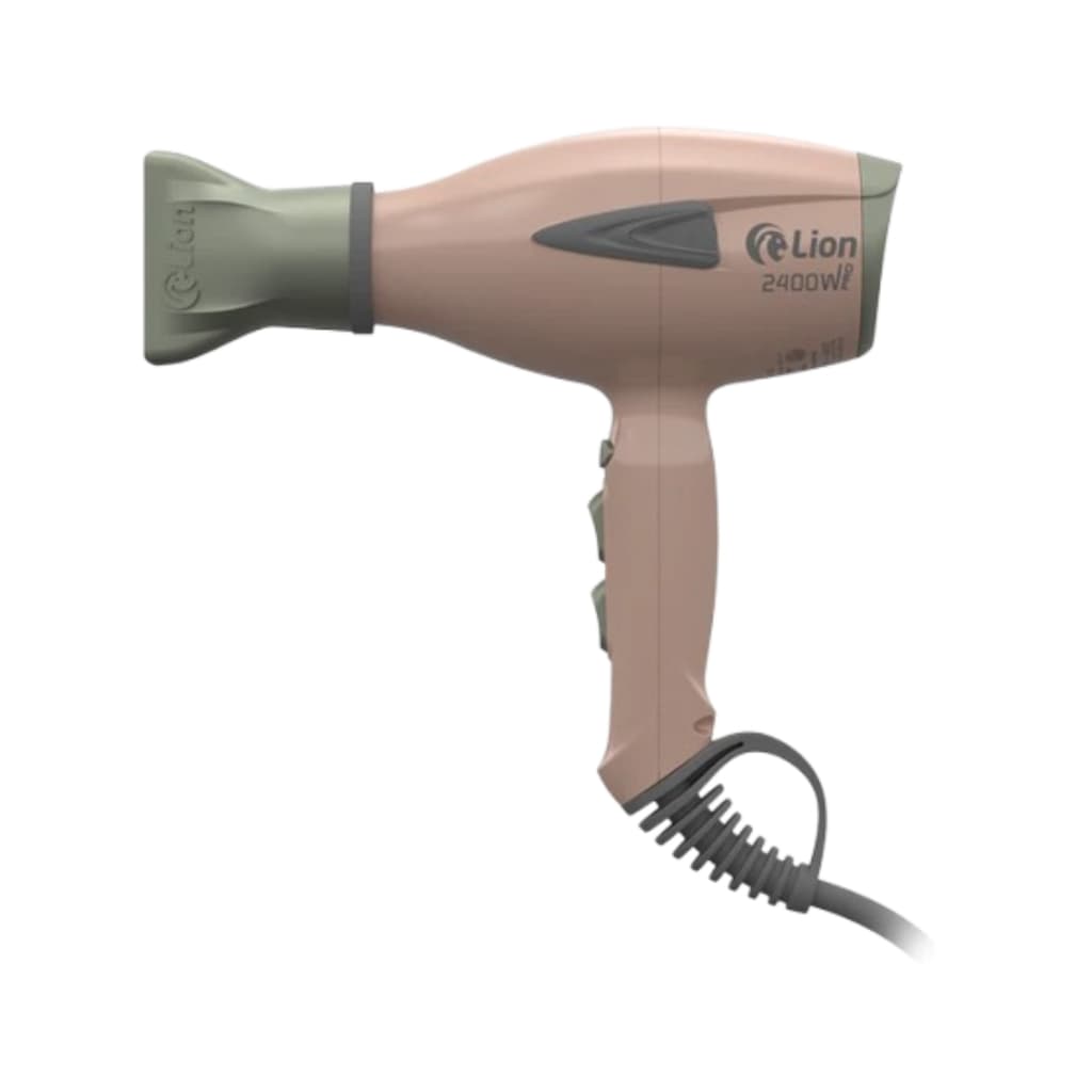 Secador De Cabelo Profissional 2400w Lion Pro Iônico Baixo Ruído 3 cores diferentes
