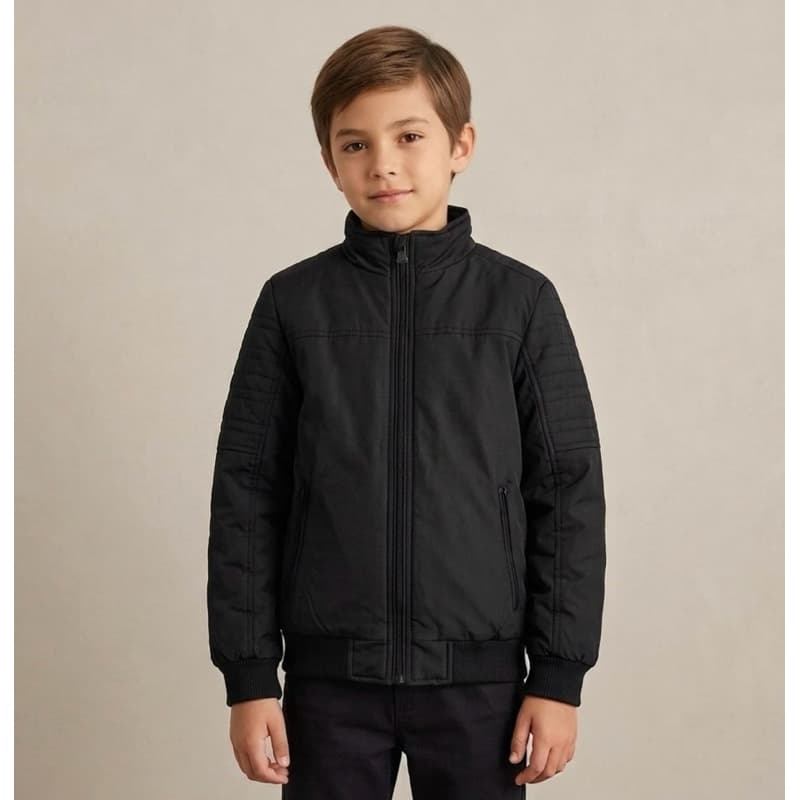Jaqueta Infantil Masculina menino Casual - Estilo Europeu - Inverno 2026 - qualidade do 8 ao 16