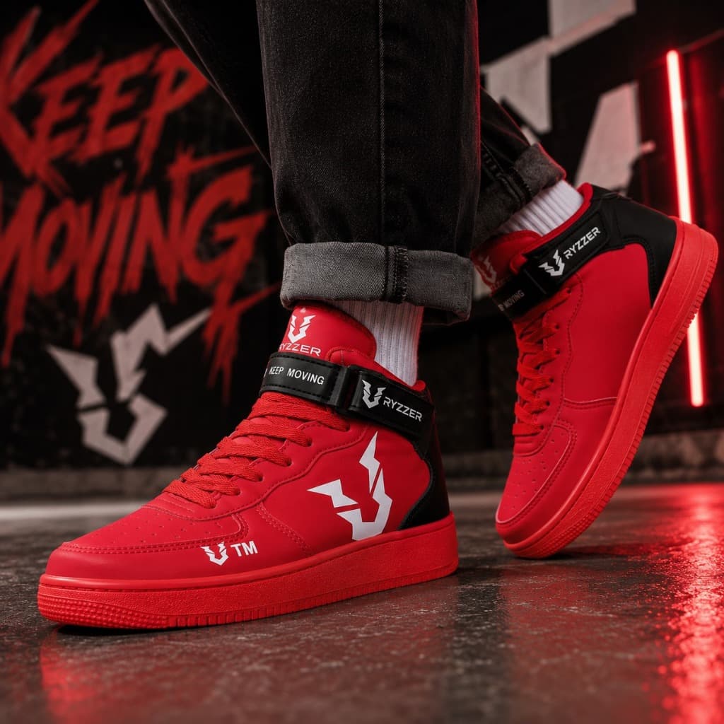 Tenis Bota  Botinha Ryzzen TM Basquete Academia Lancamento Top
