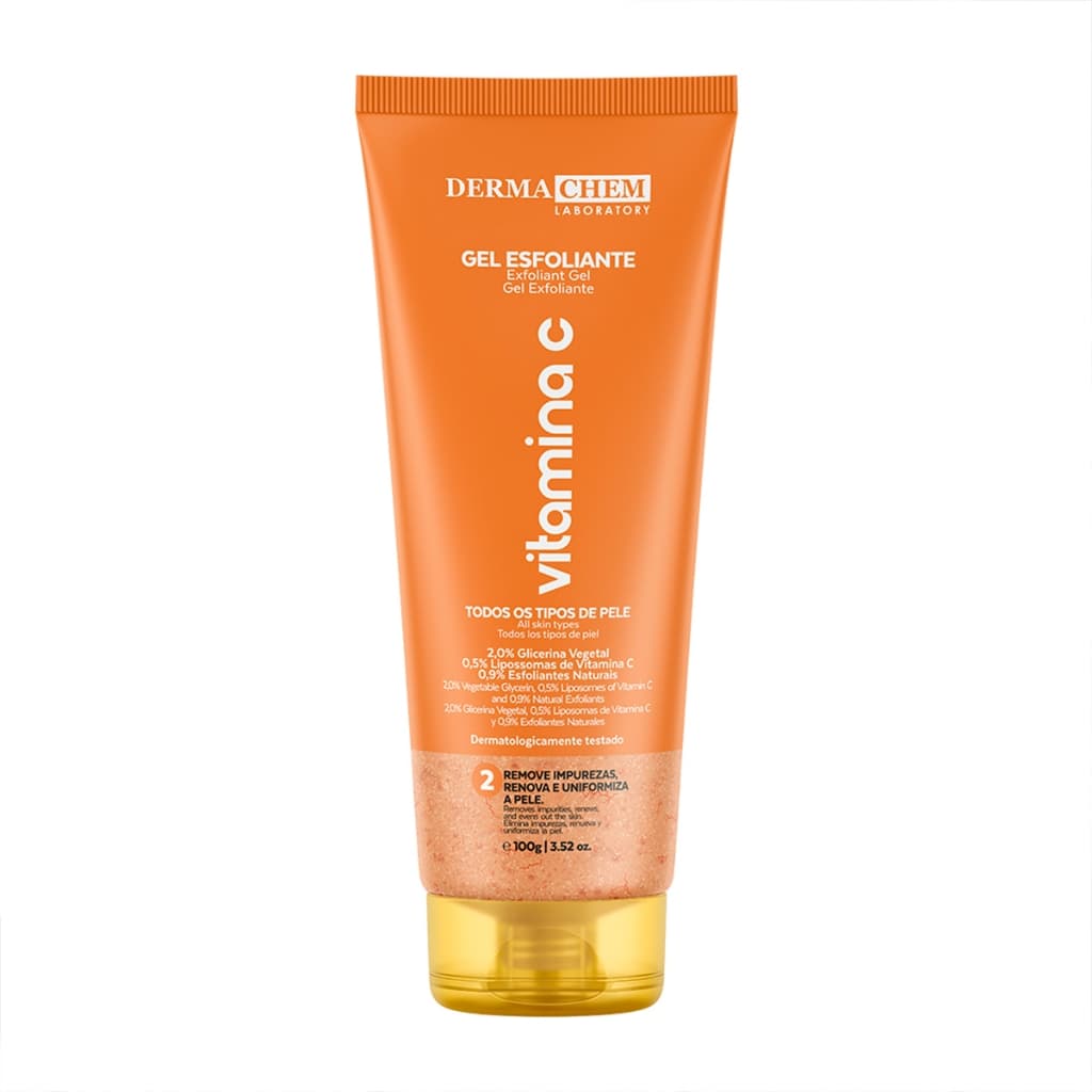Gel Esfoliante Vitamina C 100g - Dermachem