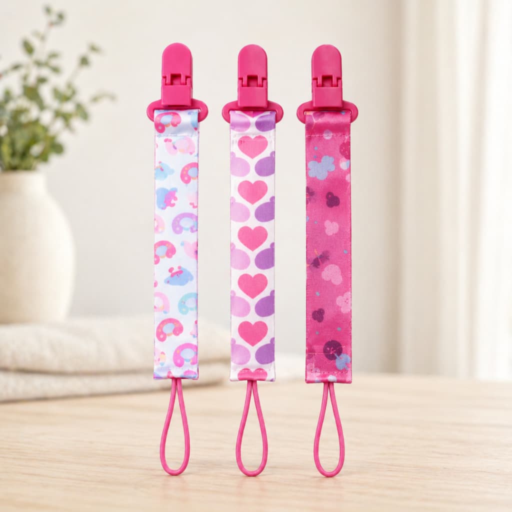 Kit 2 Unidades Prendedor Clipe Chupeta Menino e Menina - Promoção