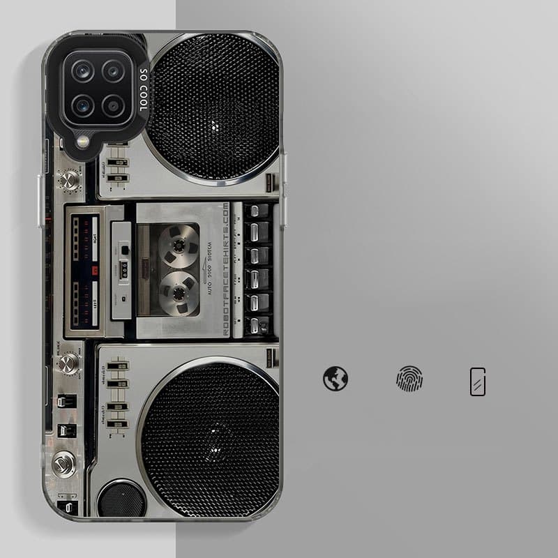 Capa de celular compatível com Samsung Galaxy A12 4G.Capa de celular com design simples, com personalidade e alta estéti