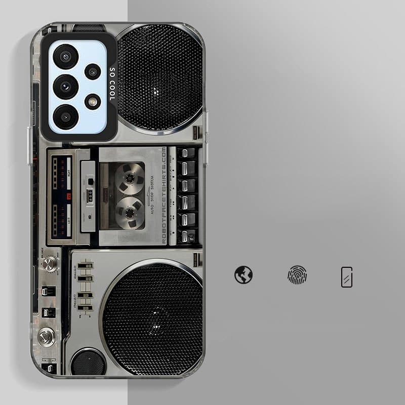 Capa de celular compatível com Samsung Galaxy A23 4G/A23 5G.Capa de celular simples com estilo retrô leve.