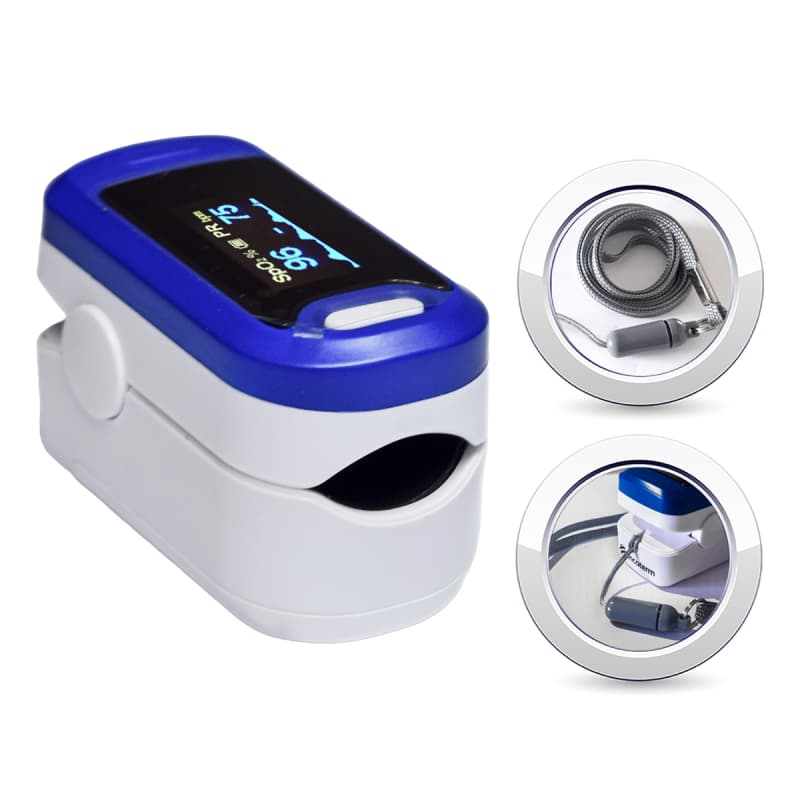 Oxímetro De Pulso Portátil De Dedo Ox320 Incoterm