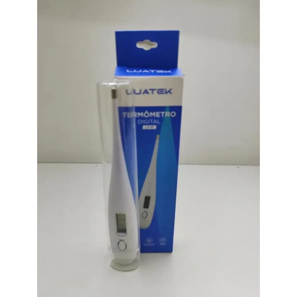 Termômetro Digital Luatek LV01 Axila Display LCD Alarme 60s