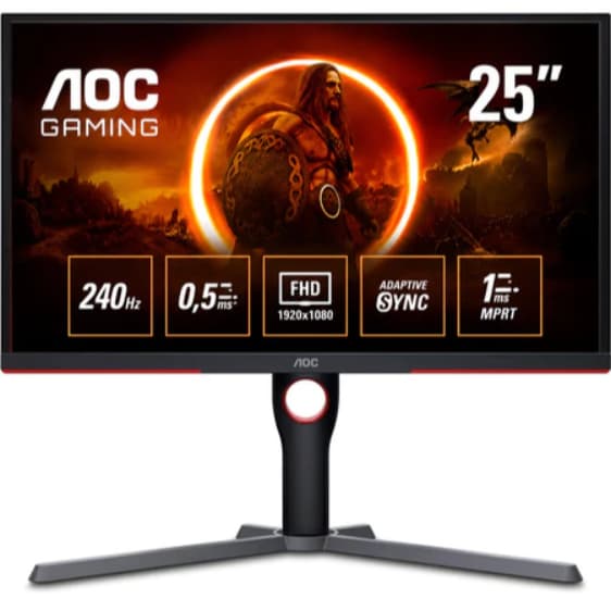 Monitor Gamer AOC Destiny 24.5 240Hz 0.5ms 25G3ZM FreeSync Premium