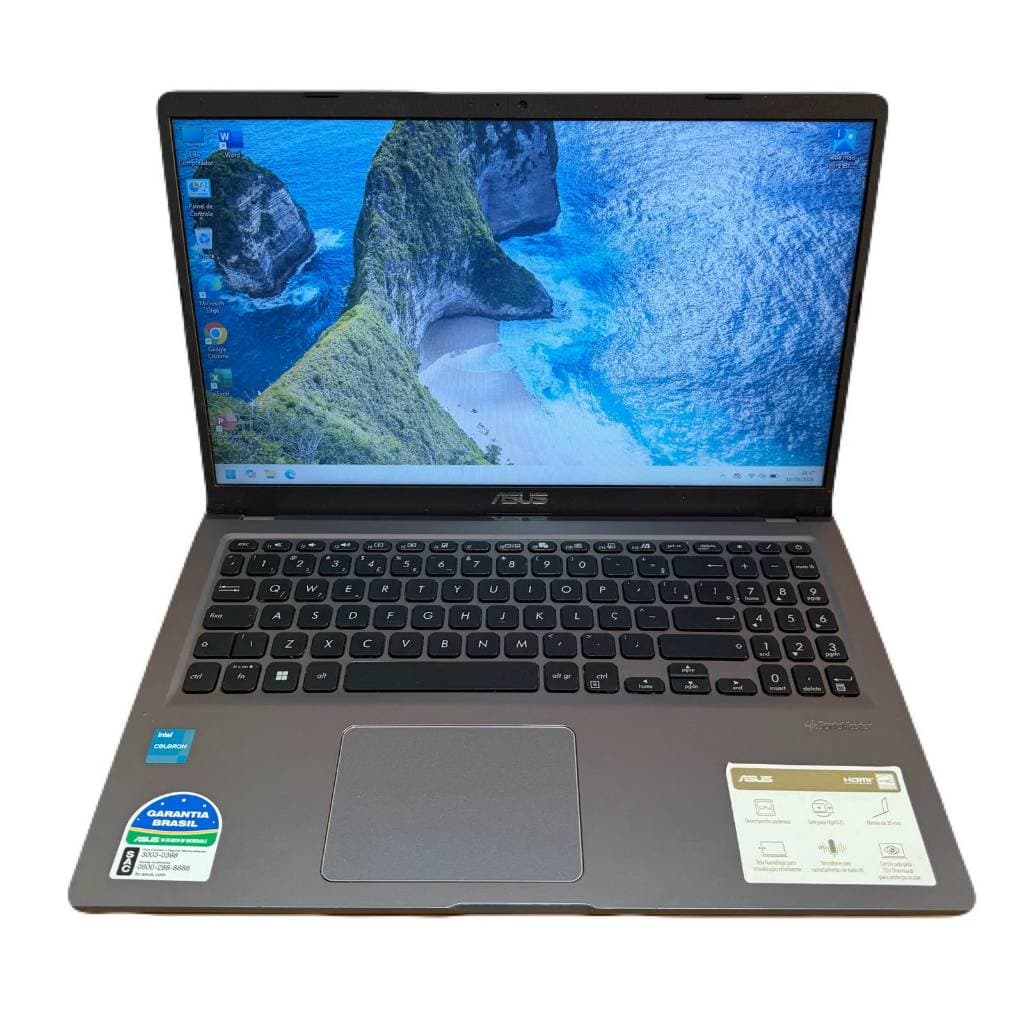 Notebook Asus Intel 11° Gen Ssd M.2 128gb 8gb Ddr4 Vitrine