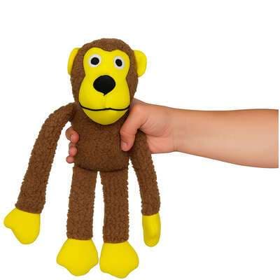 Brinquedo Macaco Pelúcia Savana Pet