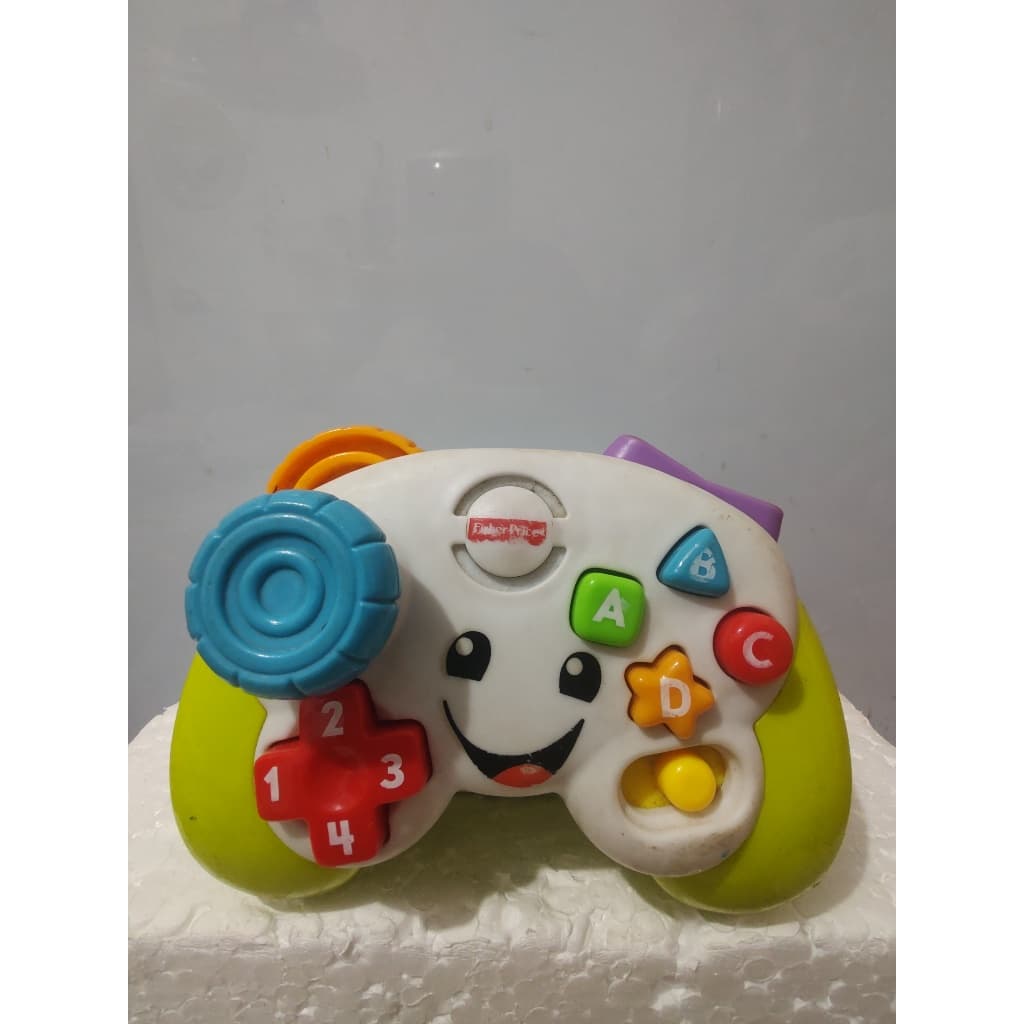 Brinquedo Interativo Controle de Videogame Aprender e Brincar Fisher-Price - 15cm
