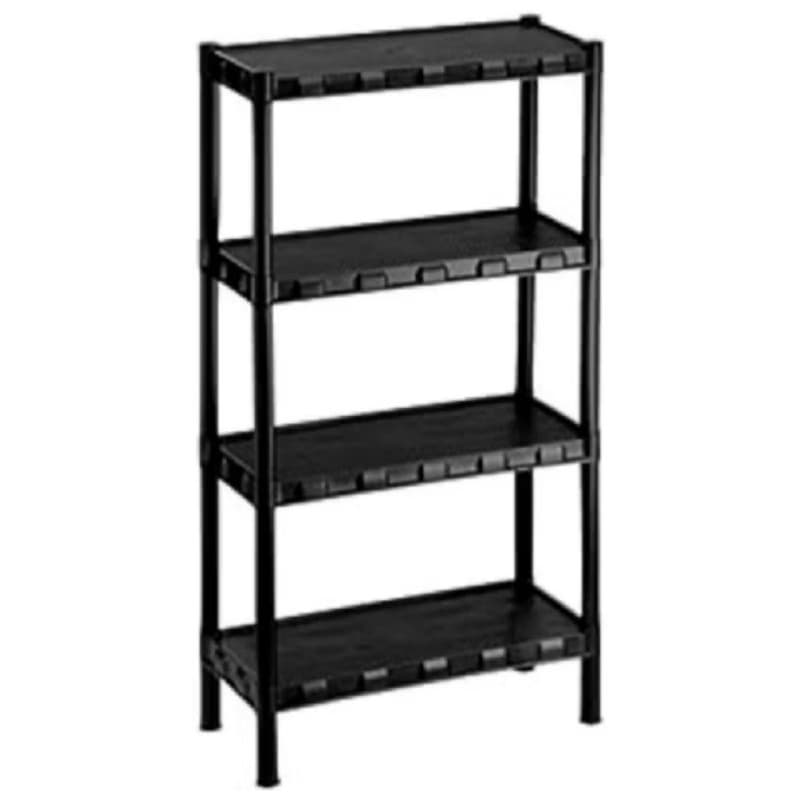 Estante 4 Prateleira Organizadora de Plástico Modular Multiuso para Cozinha e Quarto