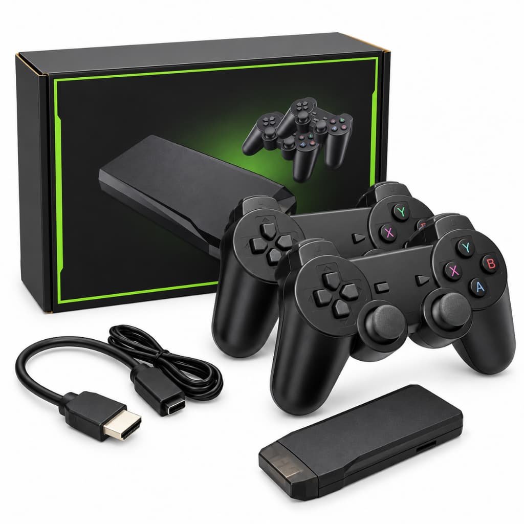 Conversor Video Game Hdmi 4k Adaptador Game Stick 2 Controle